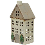 Tea Light House - Stone/Pots