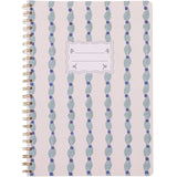 Twinwire Notebook - Wavy Blue