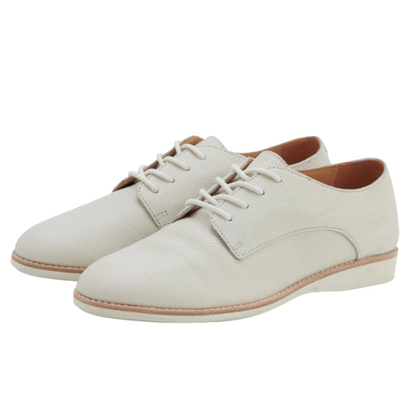 Derby Tumble Shoe - White