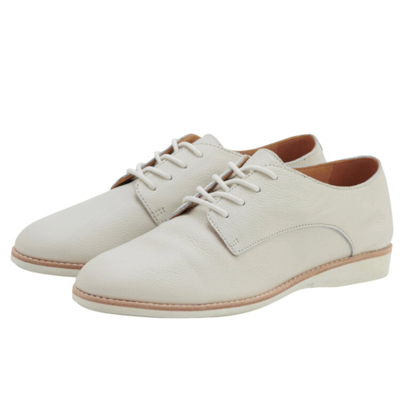 Derby Tumble Shoe - White