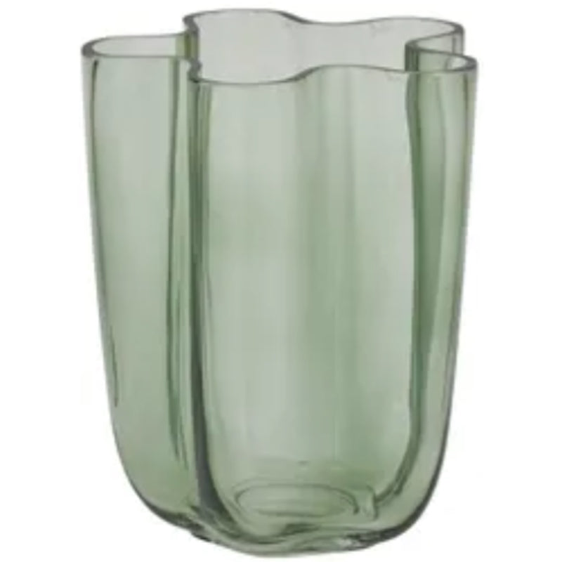 Miranda Glass Vase 20cm - Mint