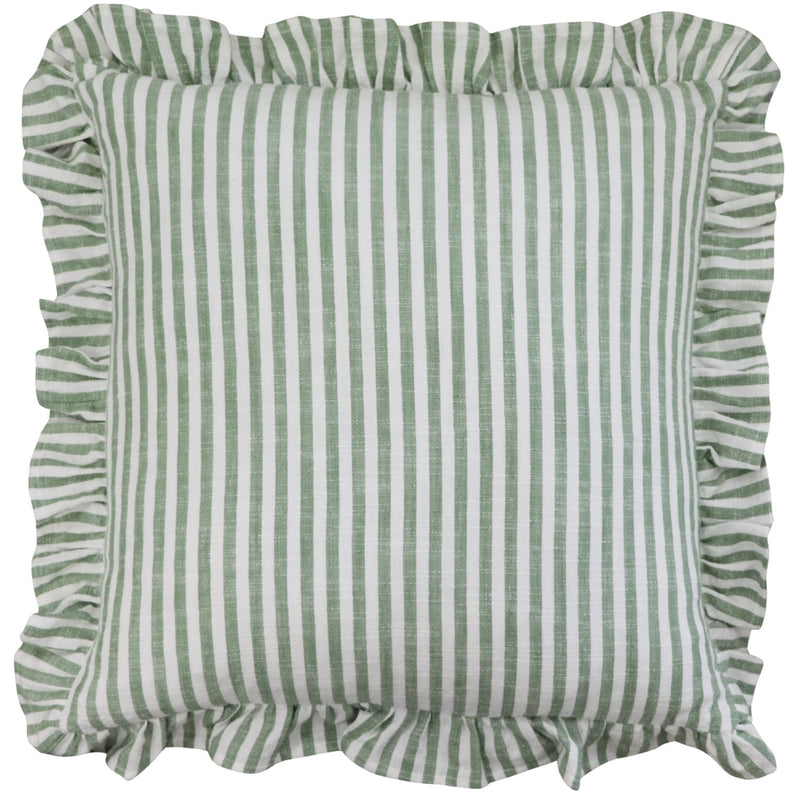 Ruffles Cushion 50cm - Green