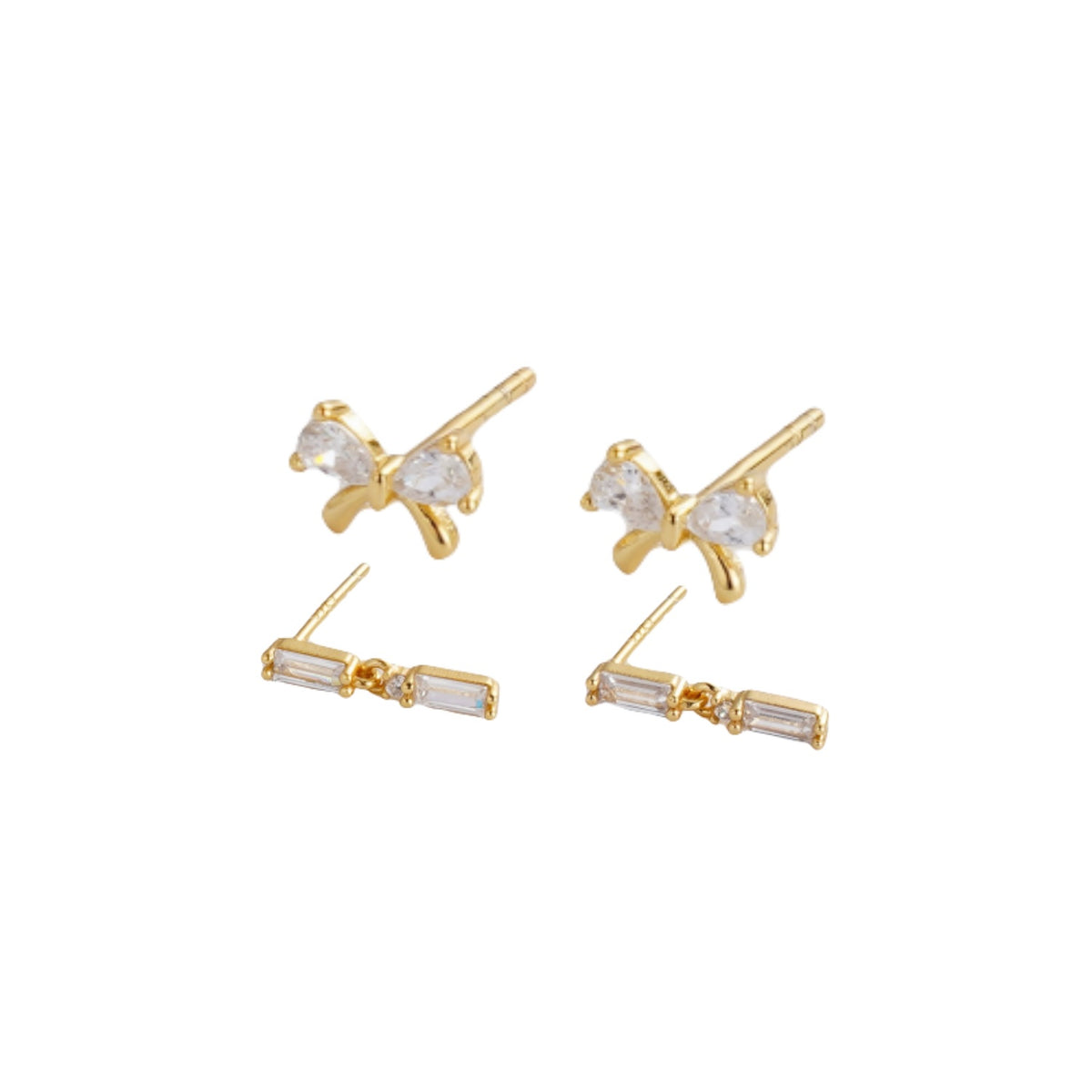 Riley Tammy Stud Set - Gold
