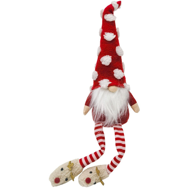 Spotty Tomte Sit Deco Red/Wht
