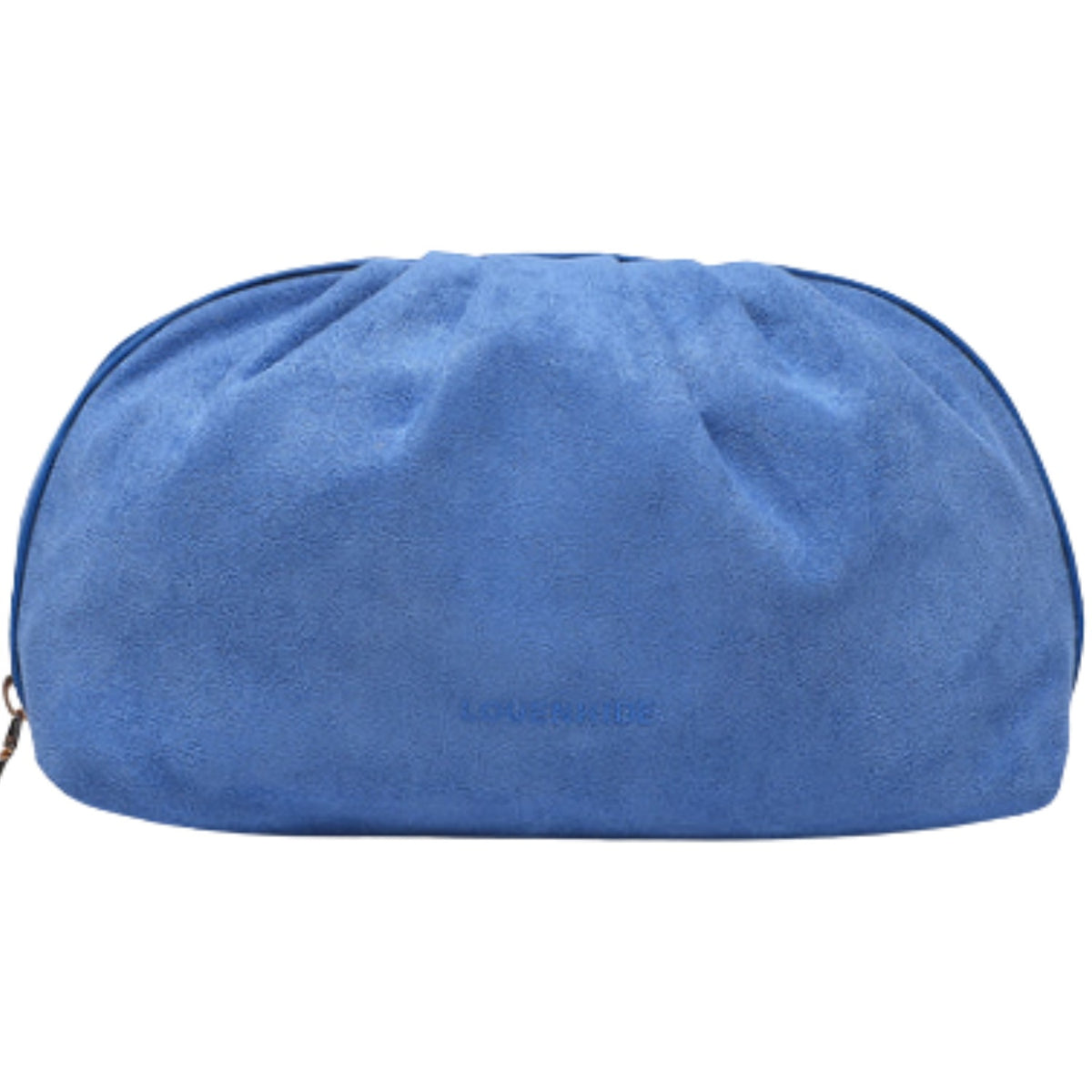 Sarski Suedette Makeup Bag - Persian Blue
