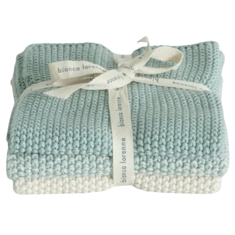 Lavette Washers Set of 3 - Duck Egg