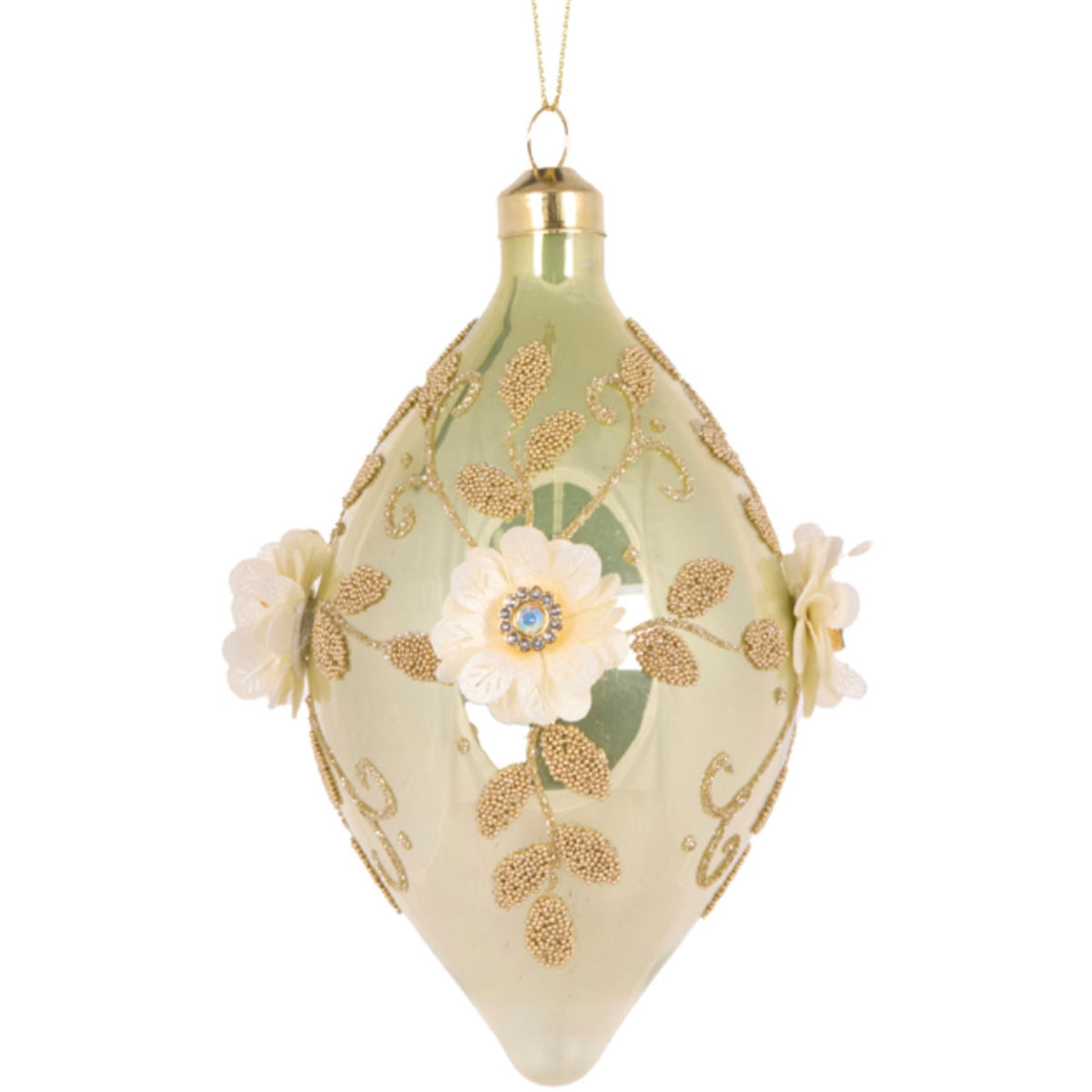 Green Garden Drop Bauble