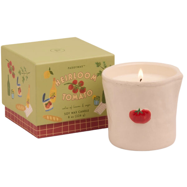 Ceramic Candle - Heirloom Tomato