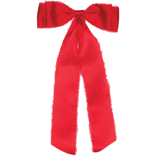 6pk Red Satin Bows