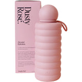 Bubble Water Bottle - Dusty Rose