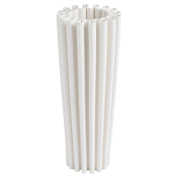 Delilah White Vase 47cm