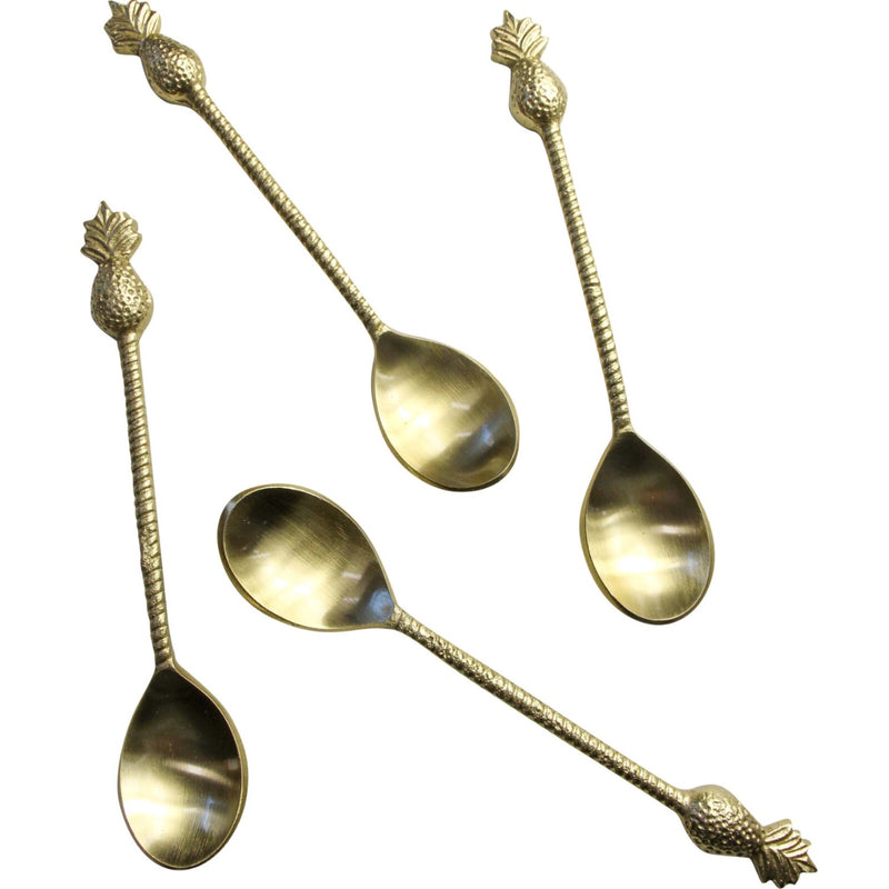 Pineapple Spoons S/4