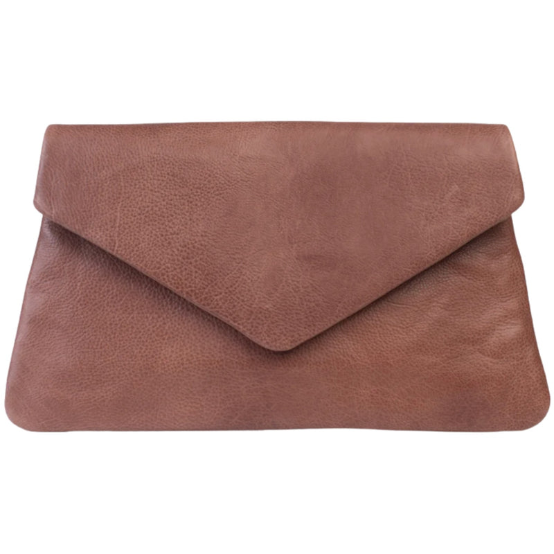 Riley Clutch - Brown