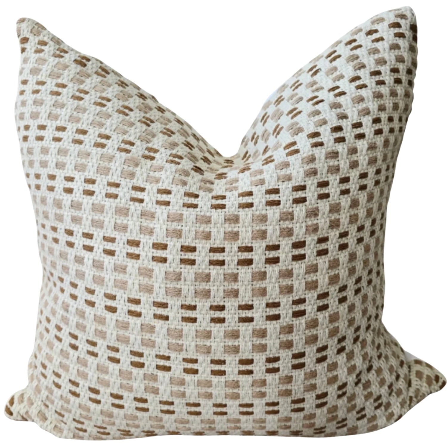 Ada 55cm Cushion - Woven Terracotta