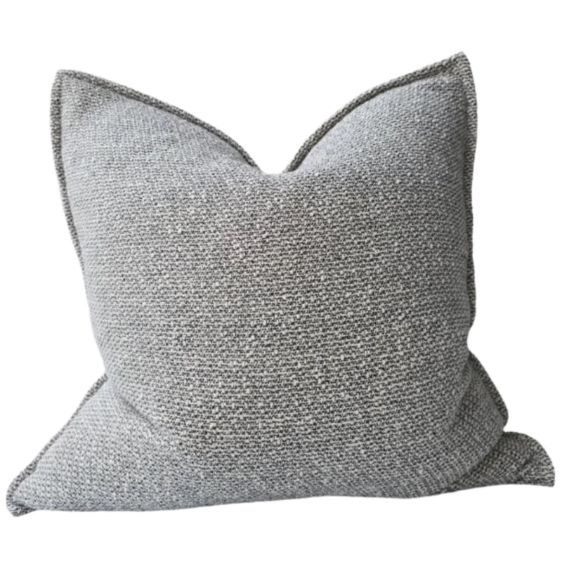 Selene Cushion 50cm - Black/Grey