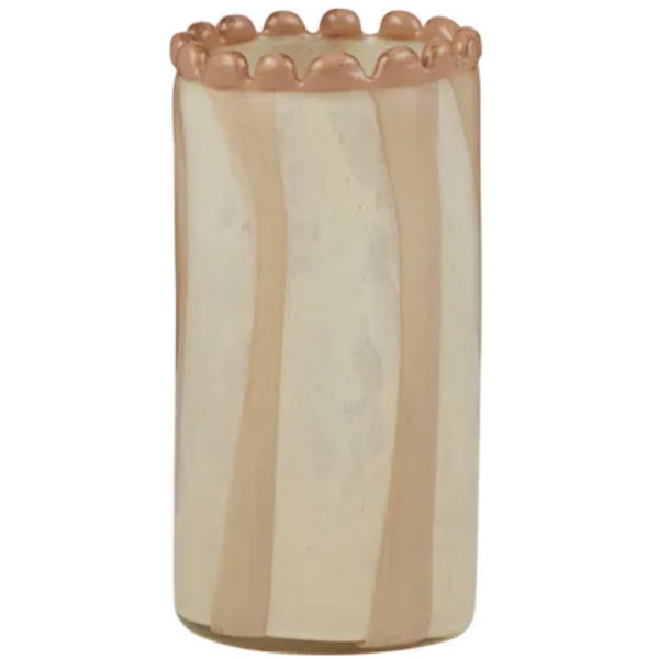 Pettine Vase 12.5cm - Nude