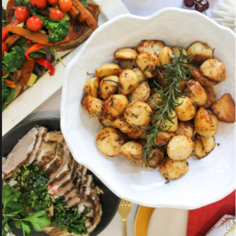 ROSEMARY CHAT POTATOES⠀