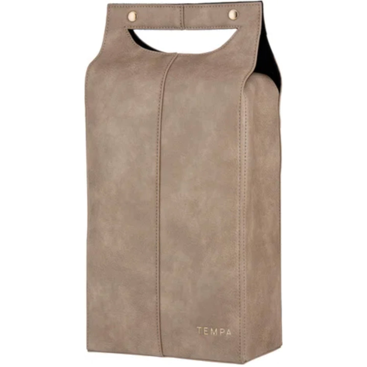 Harley Double Wine Bag - Latte