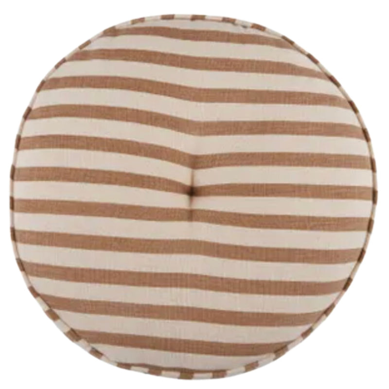 Montauk Round Cushion - Terracotta