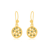 Keshi Earrings - Green