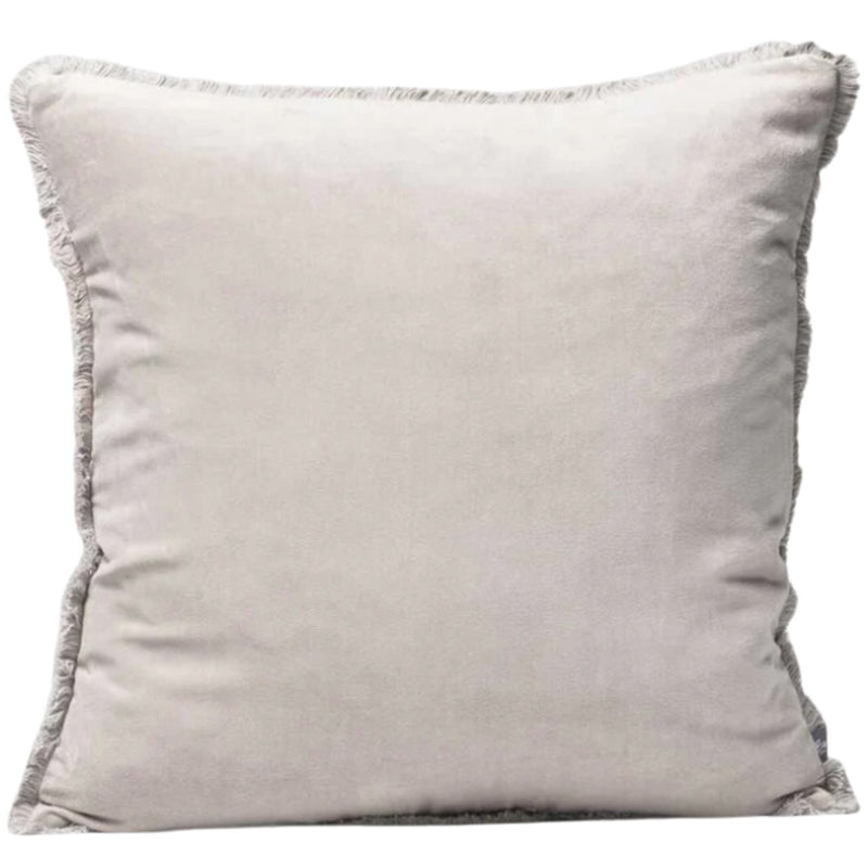Lynette Cushion - Silver/Grey