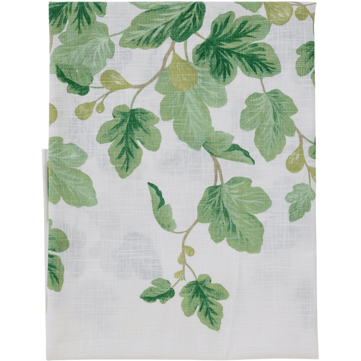 Fig Tablecloth 150x230cm - Green
