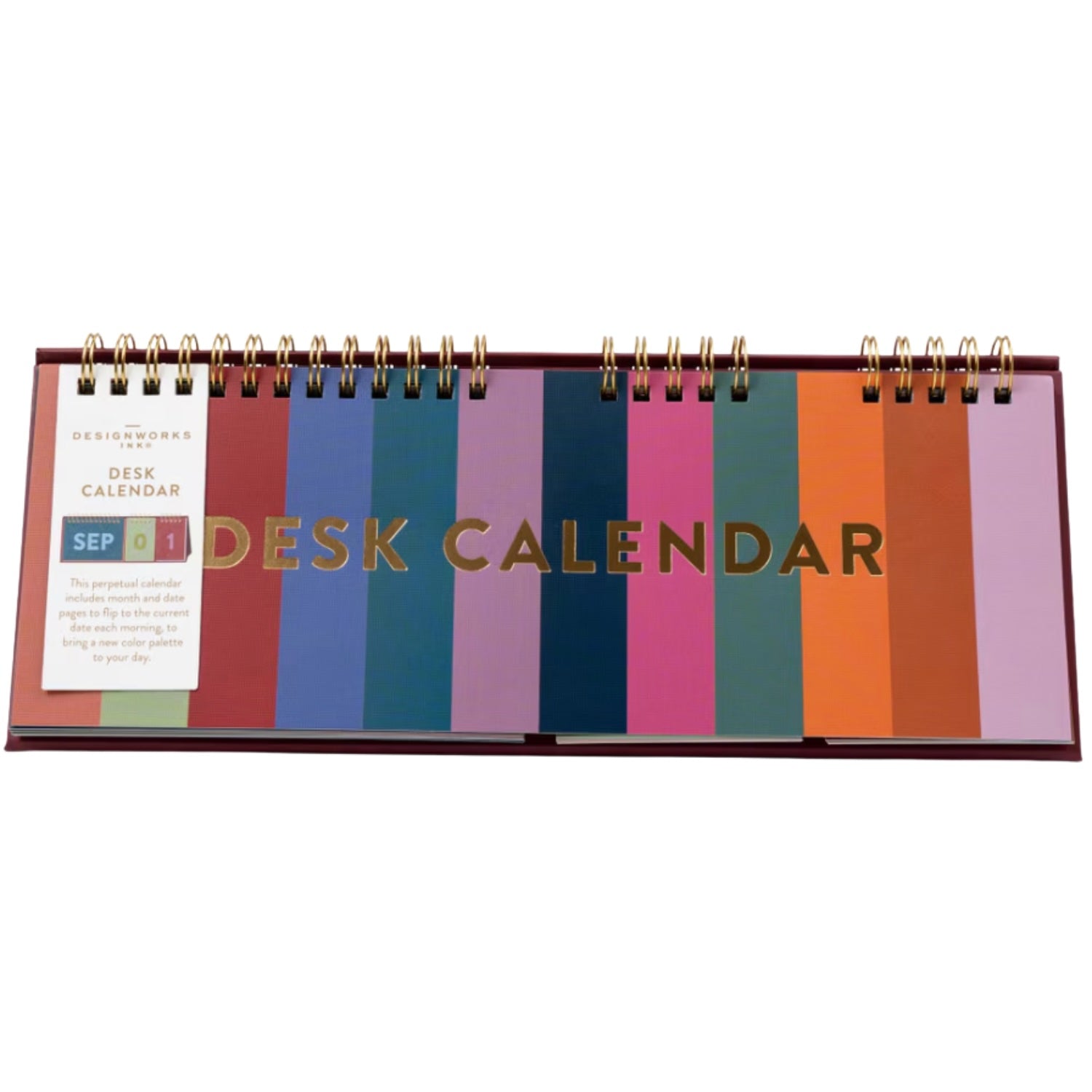 Desk Calendar - Colourblock