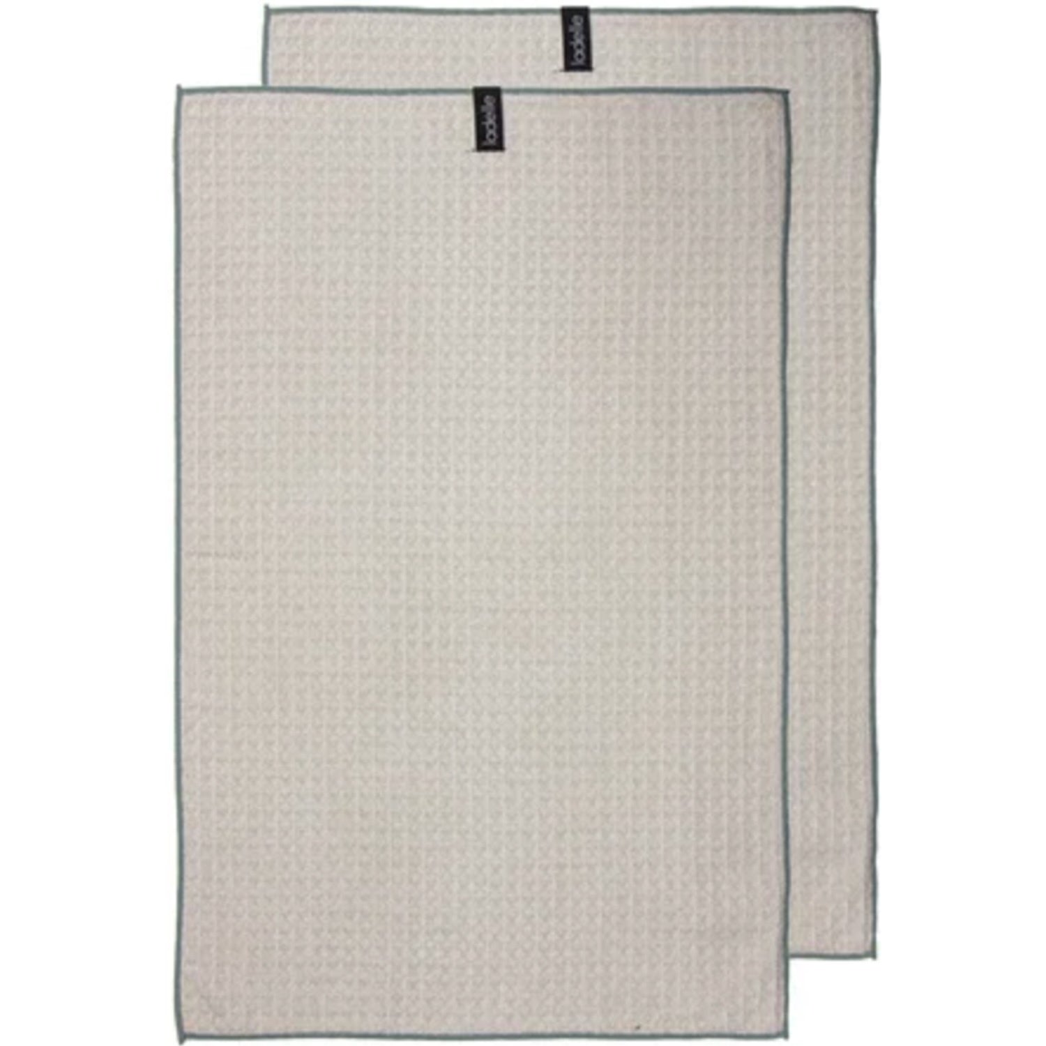 Waffle Microfibre Teatowel - Taupe