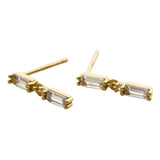 Tammy Stud Earrings - Gold