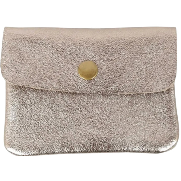 Coin Purse - Metallic Champagne