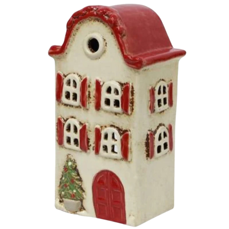 Villa - Christmas Stone/Red Shutter