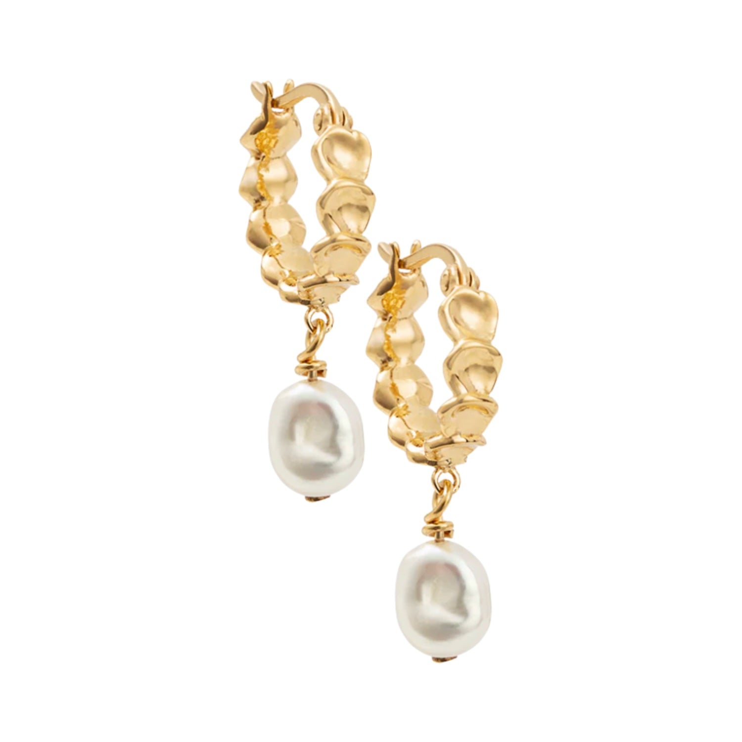Vacation Hoops (18k Gold Plated)