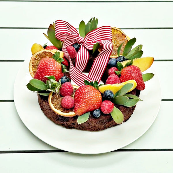 CHRISTMAS WREATH CAKE