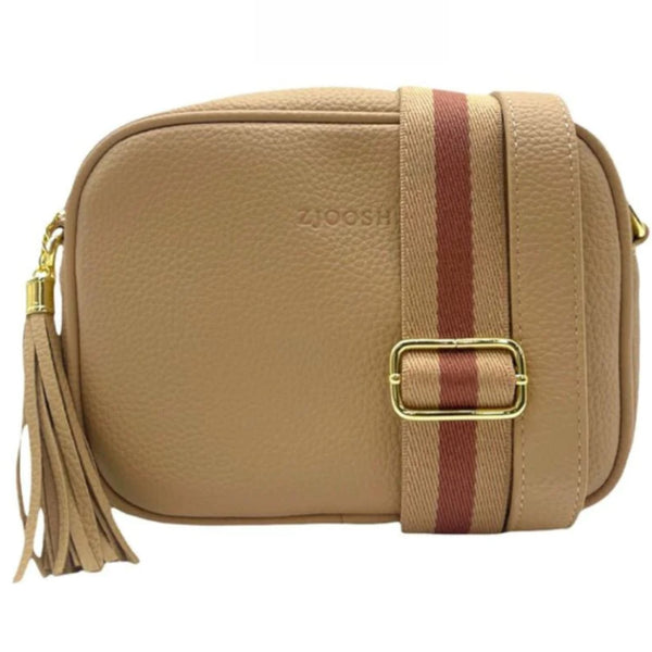 Ruby Sports Cross Body Bag - Nude