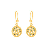Keshi Earrings - Green