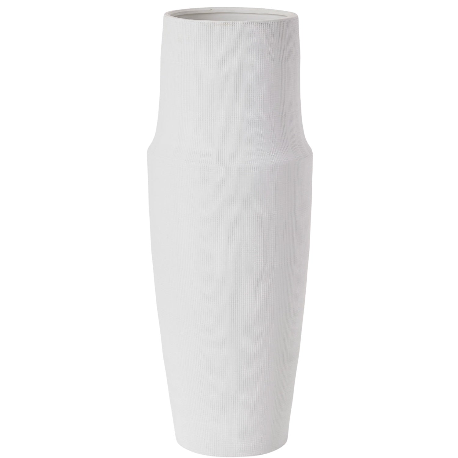 Nelson Vase (L) - White