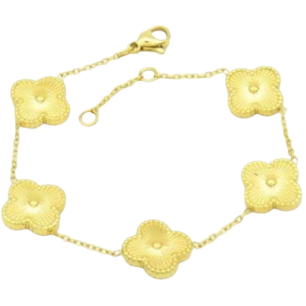 Clover Bracelet - Gold