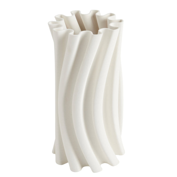 Alina White Vase 45cm