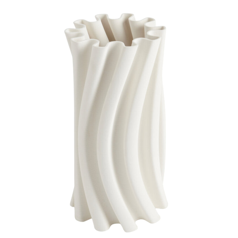 Alina White Vase 45cm