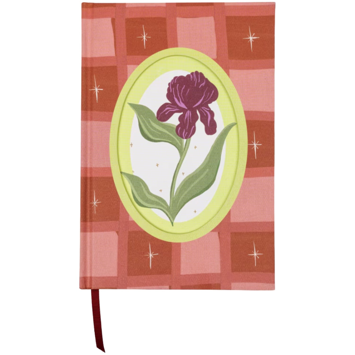 Journal - Framed Floral Iris