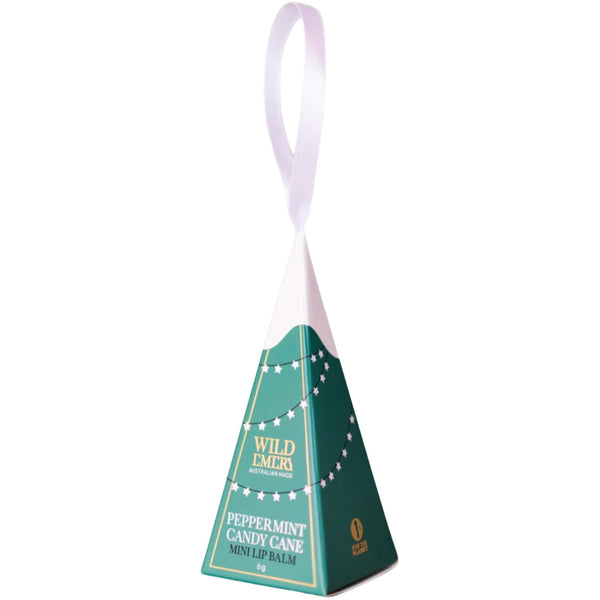 Candy Cane Mini Lip Balm - Peppermint