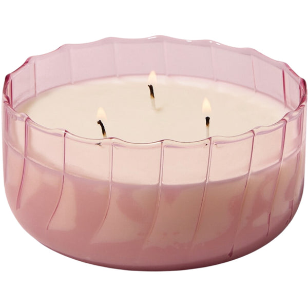 Glass Candle 12oz - Desert Peach