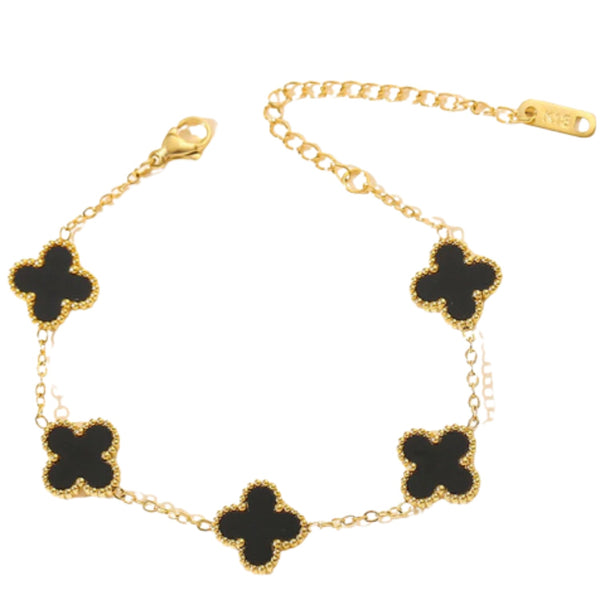 Clover Bracelet - Black