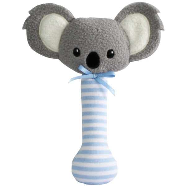 Baby Koala Rattle - Blue