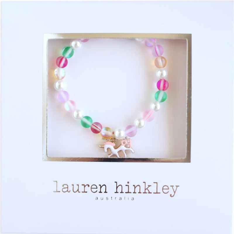 Petite Fleur Unicorn Elastic Bracelet