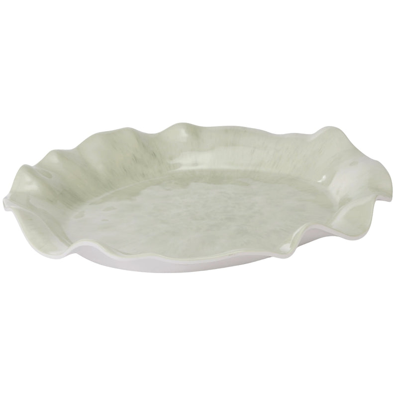 Tide Platter 47x36cm - Seafoam
