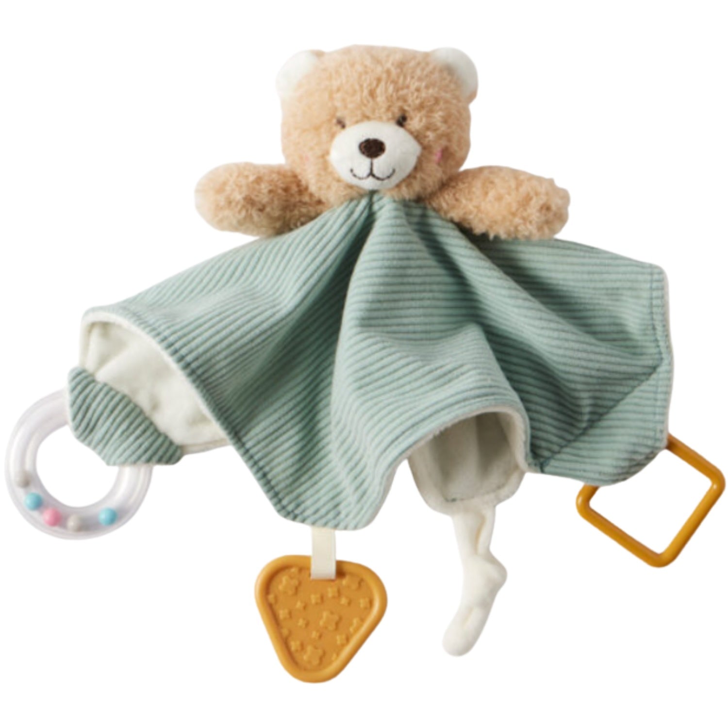 Teddy Bear Comforter - Blue