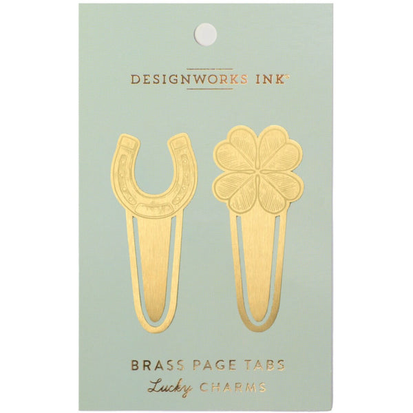 Brass Page Tabs - Lucky Charms