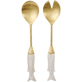 Seychelles Fish Salad Servers