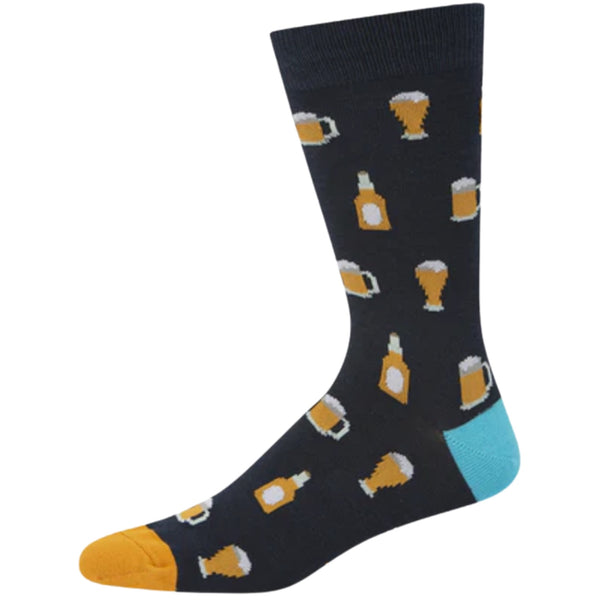 Beer Socks - Navy (7-11)